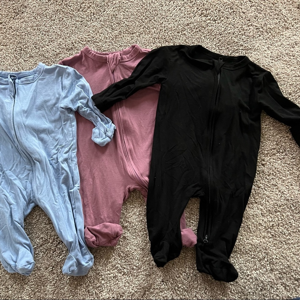 Three Amazon Bamboo Footies